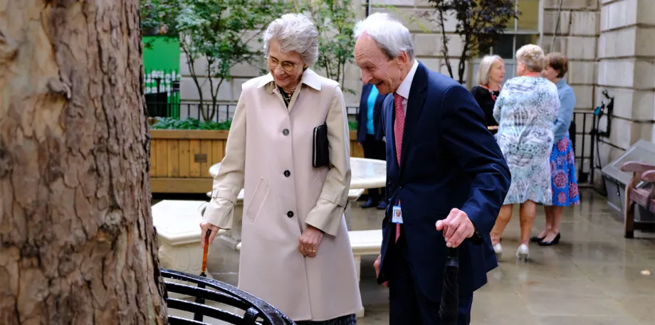 Duchess of Gloucester visits Princess Alice Garden
