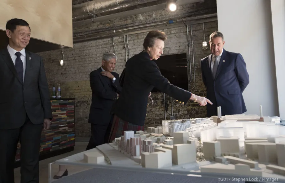 Princess Royal at Battersea Power Station