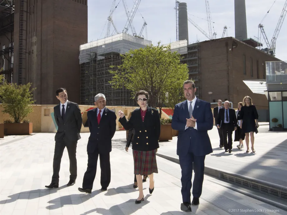 Princess Royal at Battersea Power Station