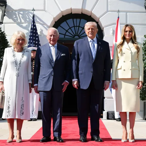 The King and Queen visit the United States of America