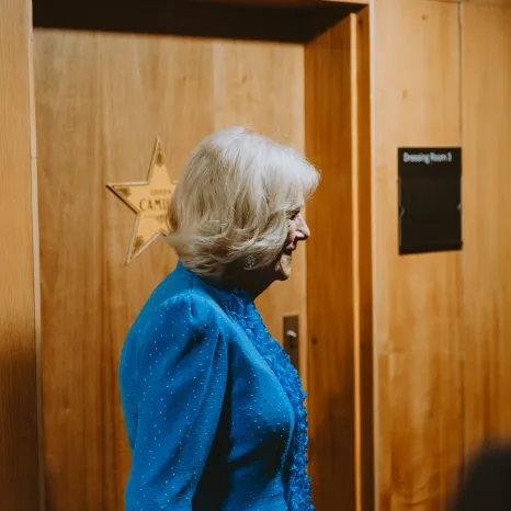 The Queen at Letters Live
