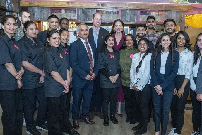 The Prince and Princess of Wales visit Birmingham