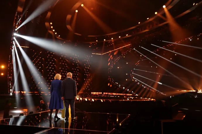 The King and The Queen Consort visit Eurovision in Liverpool