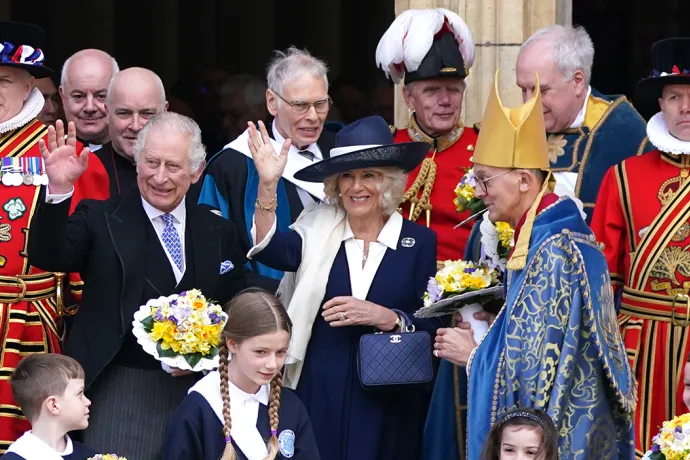 The King and The Queen Consort at York Minster