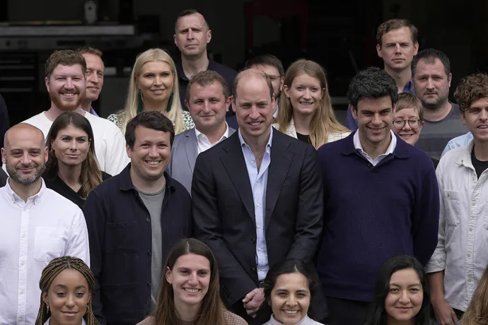 The Prince of Wales visits Notpla