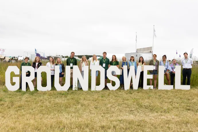 The Duchess of Edinburgh at Groundswell