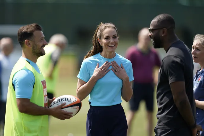 The Princess of Wales at Maidenhead Rugby Club