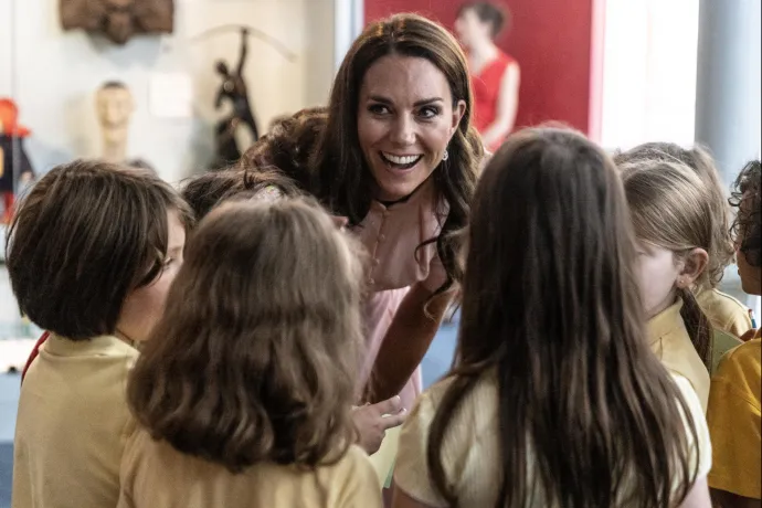 The Princess of Wales visits the young V&A