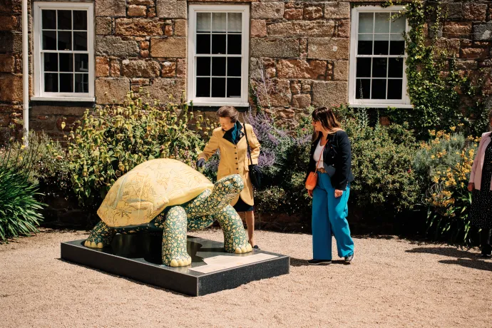 The Princess Royal opens Tortoise Tunnel