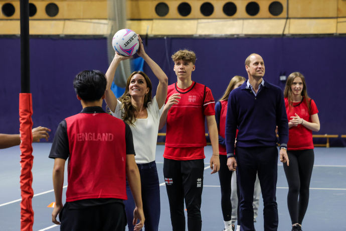 The Prince and Princess of Wales attend SportsAid engagement