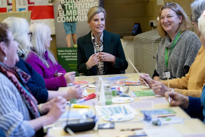 The Duchess of Edinburgh at the Walton Charity