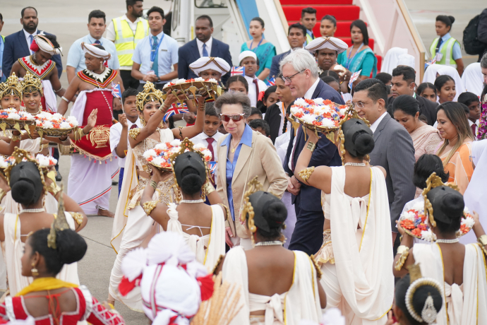 The Princess Royal visits Sri Lanka
