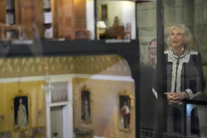 The Queen attends a reception for the Centenary of Queen Mary's Dolls' House