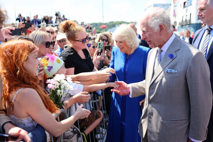 The King and Queen in Guernsey
