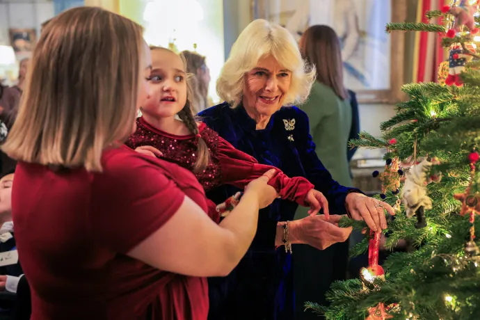 The Queen invites children to help decorate the Christmas Tree at Clarence House