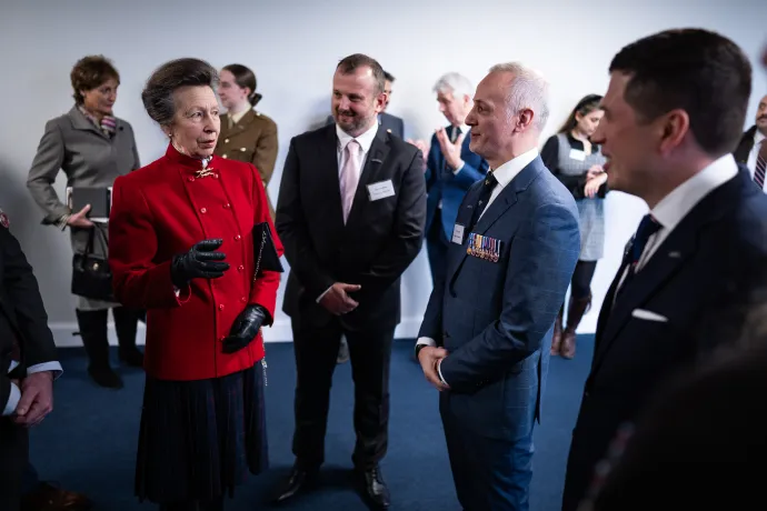 The Princess Royal visits Wings for Warriors. 