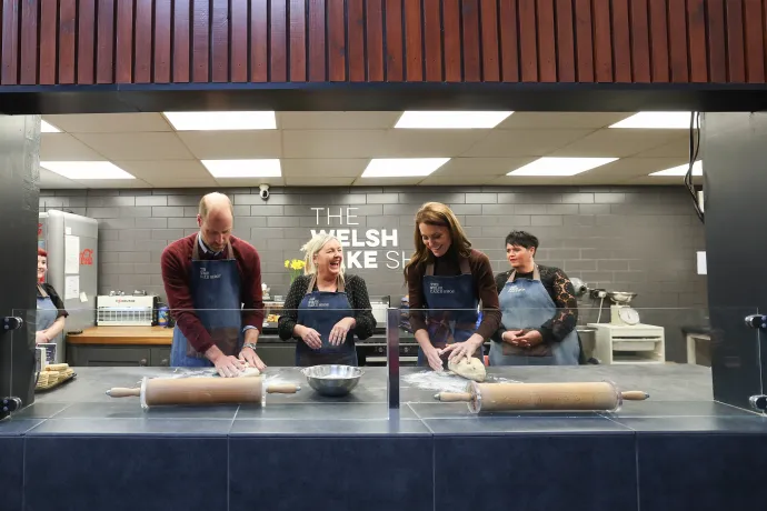 The Prince and Princess of Wales visit Pontypridd