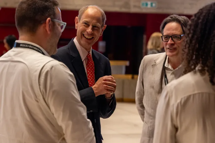 The Duke of Edinburgh visits the Southbank Centre