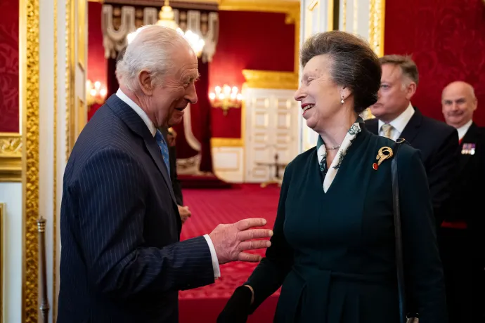 The King and The Princess Royal at The Butler Trust Awards