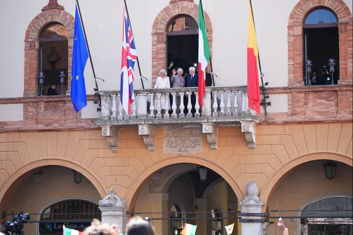 The King and Queen in Ravenna