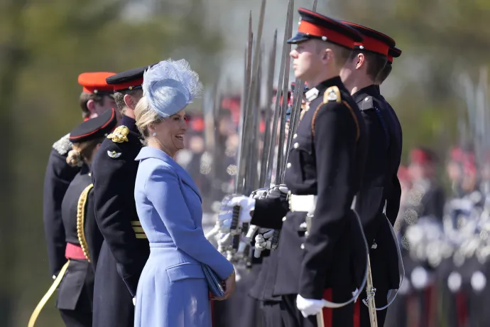 The Duchess of Edinburgh attends the Sovereign's Parade at Sandhurst