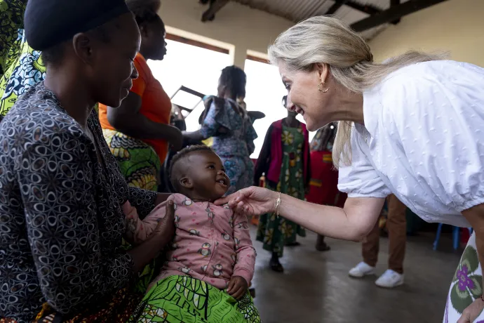The Duchess of Edinburgh in the Democratic Republic of Congo