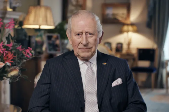 The King records a message for Stand Up To Cancer