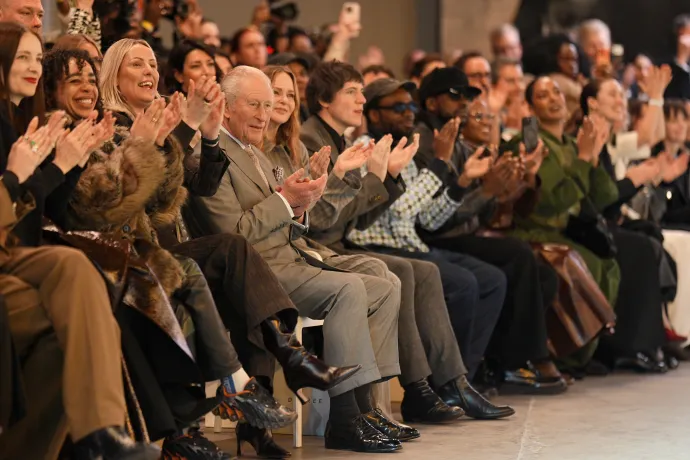 The King at London Fashion Week