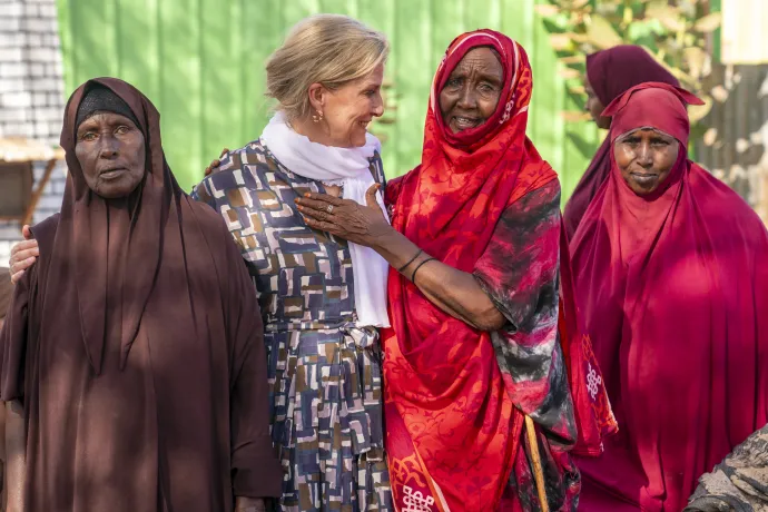 The Duchess of Edinburgh in Somalia