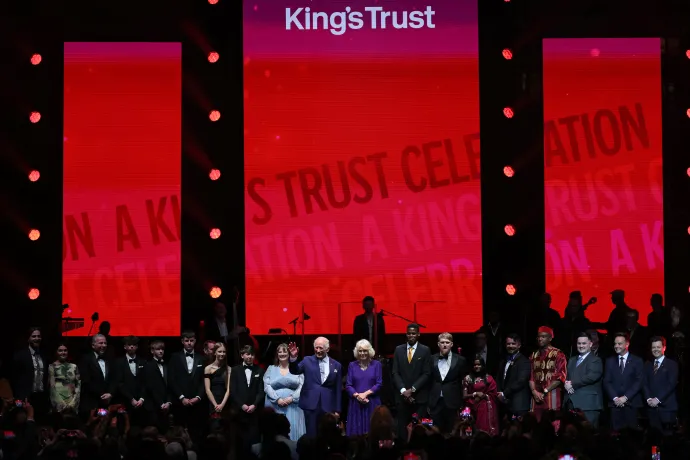 The King and Queen attend A King's Trust Celebration