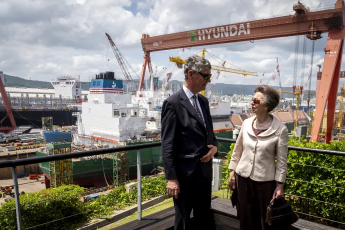 The Princess Royal in South Korea