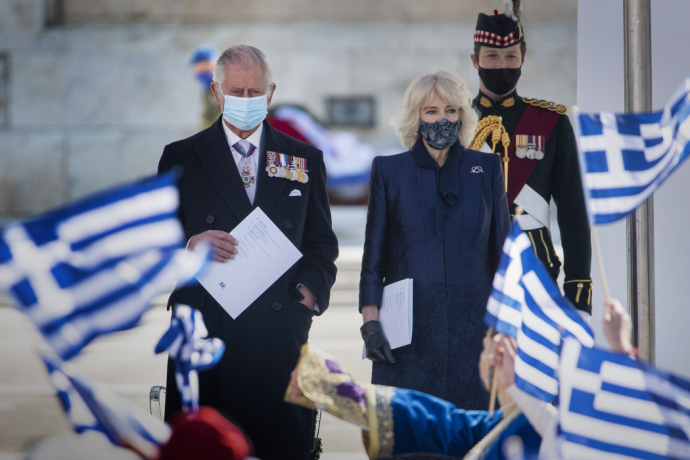 The Prince of Wales and The Duchess of Cornwall visit Greece