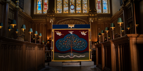 The Coronation Anointing Screen