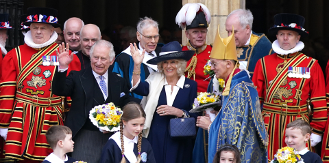 The King and The Queen Consort at York Minster