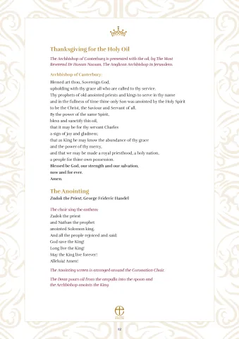 The Coronation Liturgy