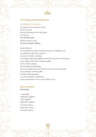 The Coronation Liturgy