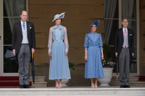 Members of The Royal Family at the Buckingham Palace Garden Party