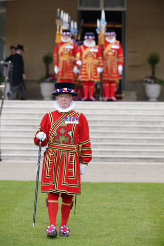 Yeoman of the Guard at the Buckingham Palace Garden Party