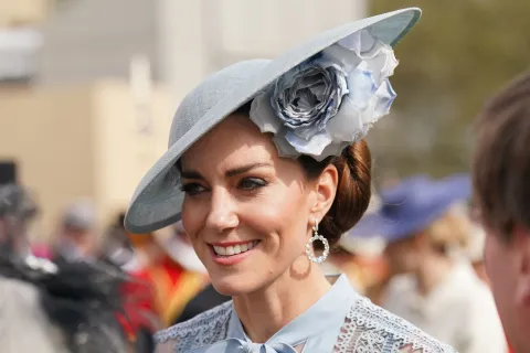 The Princess of Wales at the Buckingham Palace Garden Party