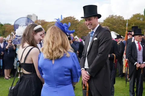 The Prince of Wales at the Buckingham Palace Garden Party