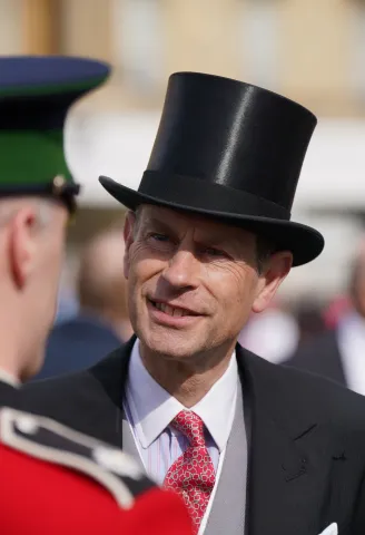 The Duke of Edinburgh at the Buckingham Palace Garden Party