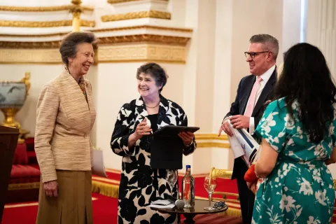 The Princess Royal at the Charities Forum