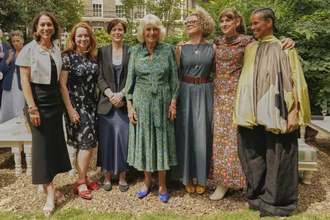 The Queen at the Women's Prize Trust Awards