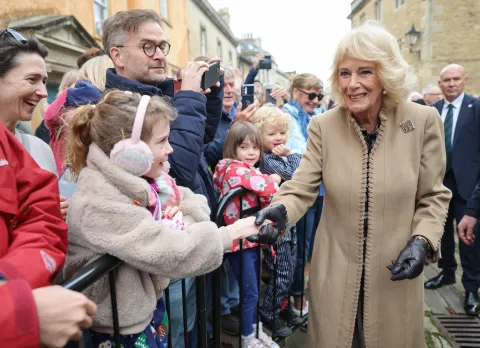 The Queen meets members of the community in Wiltshire