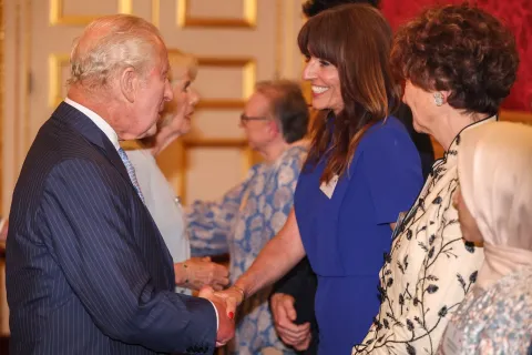 The King and Queen host a reception for Cancer Research UK