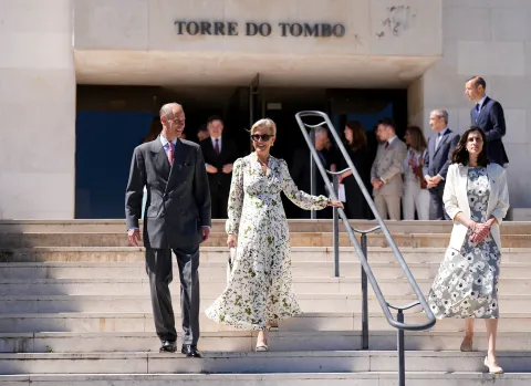 The Duke and Duchess of Edinburgh in Portugal