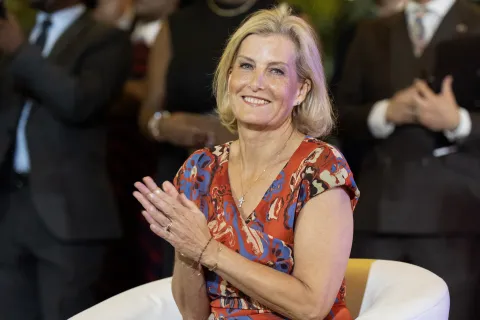 The Duchess of Edinburgh in Zambia