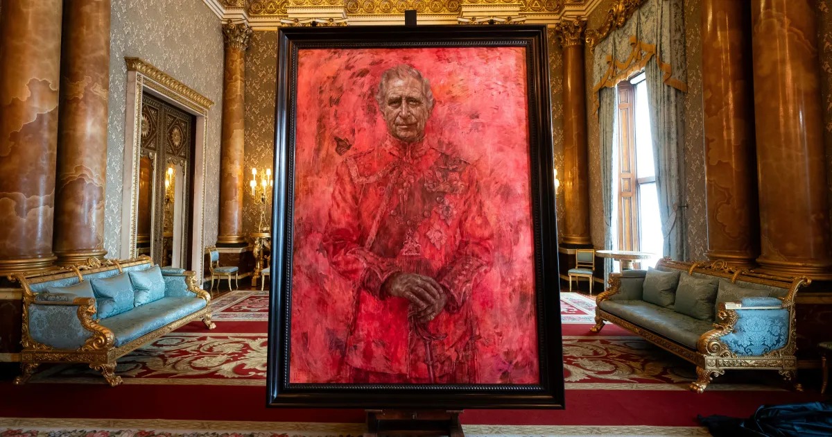 New portrait of the King unveiled | The Royal Family
