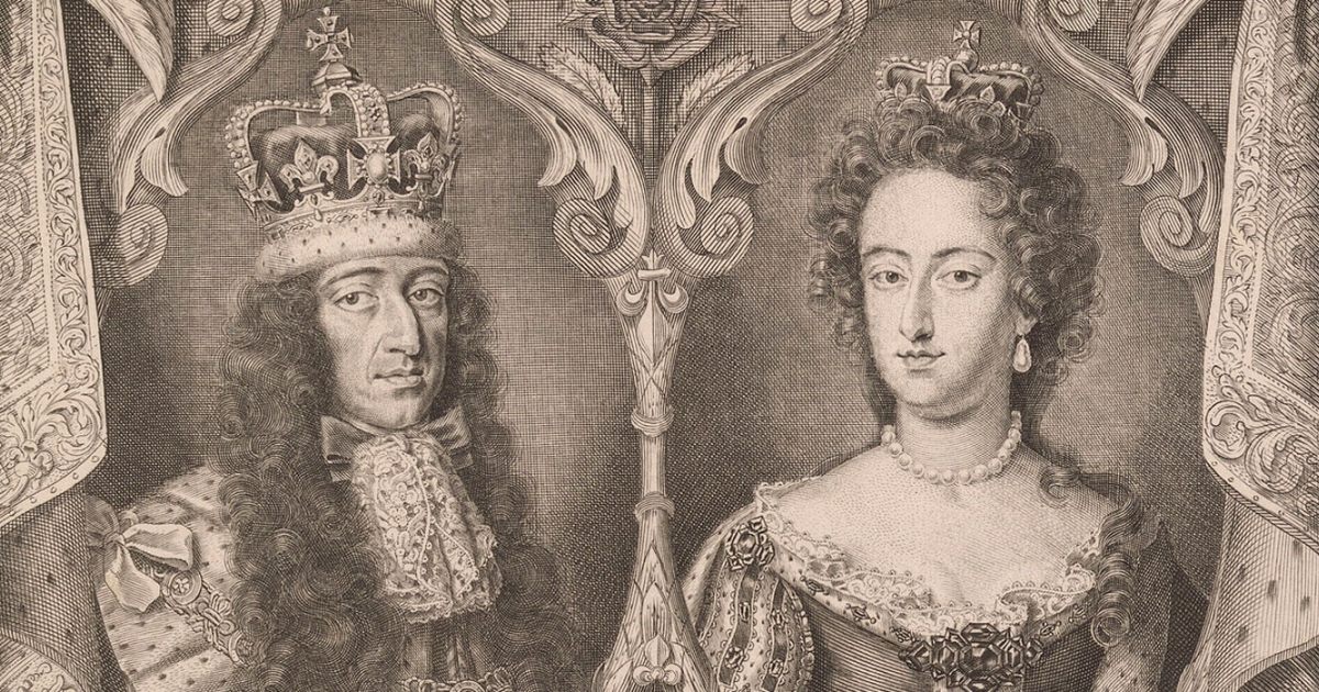 William II and III (r. 1689-1702) and Mary II (r.1689-1694) | The